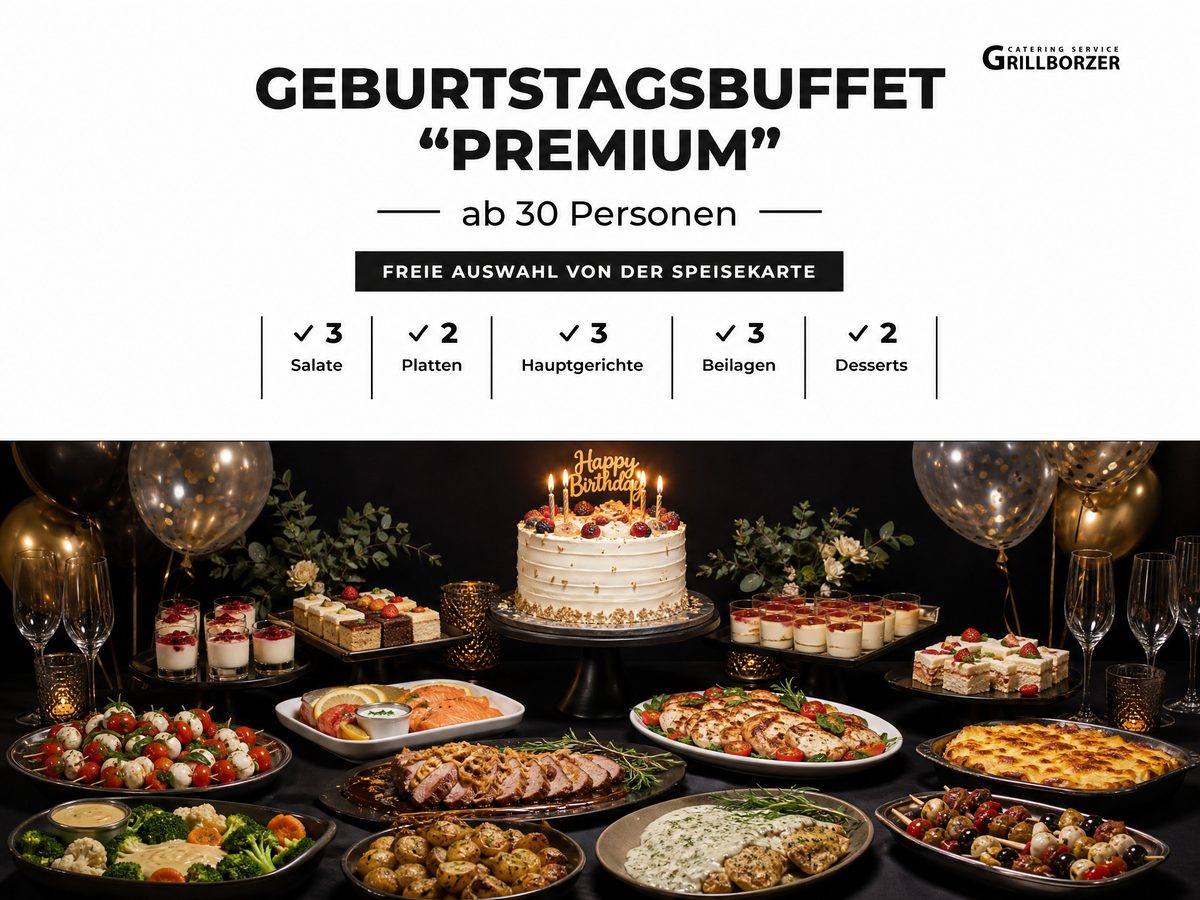 Geburtstagsbuffet Premium Catering Aachen