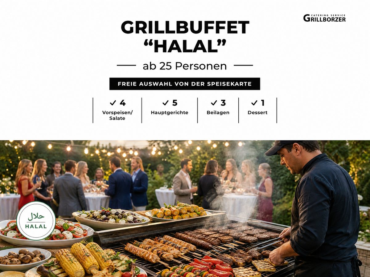 Grillbuffet Halal Catering Aachen