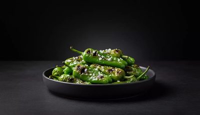 Gegrillte Bratpaprika